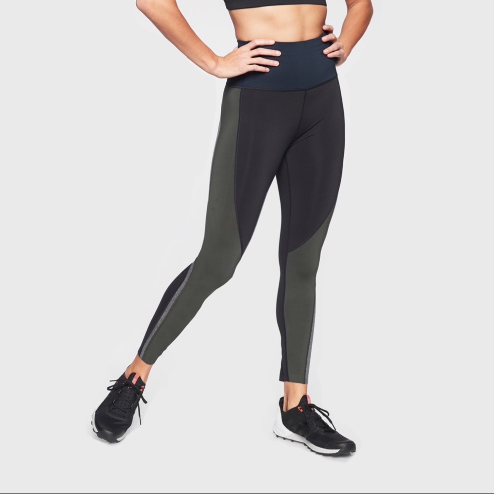 Athleta Colorblock Spar Tight